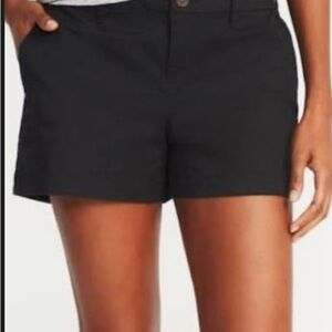 Old Navy 20 Everyday Short Classic Black ‘Khaki’ Shorts w/ Pockets
